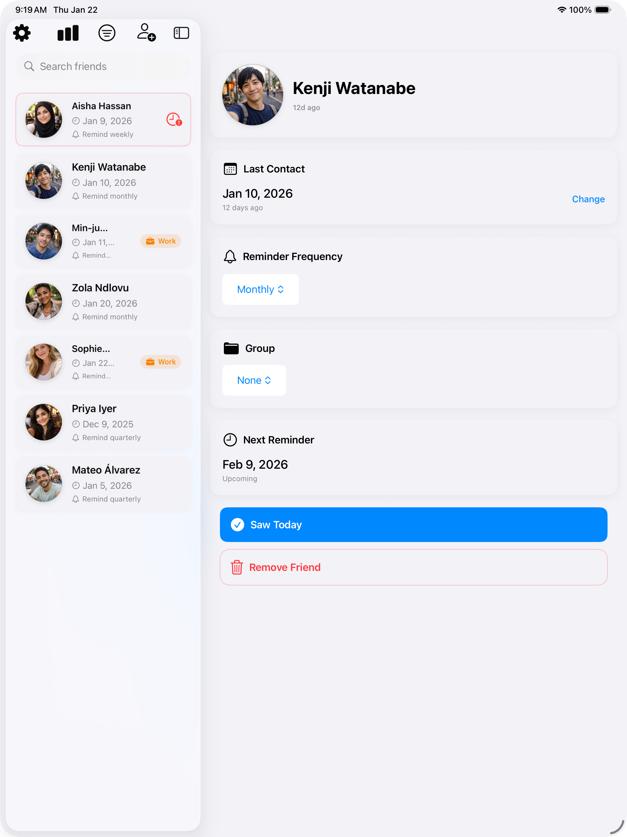 Amiko on iPad - Overview